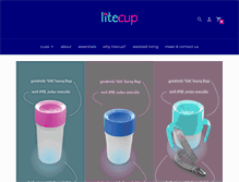 Tablet Screenshot of litecup.com